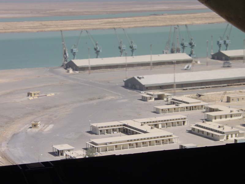 View of Umm Qasr Port